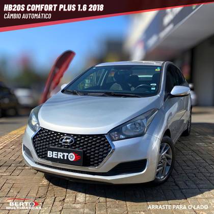 HYUNDAI HB20S 1.6 COMFORT PLUS 16V FLEX 4P AUTOMÁTICO HYUNDAI HB20S 1.6 COMFORT PLUS 16V FLEX 4P AUTOMÁTICO